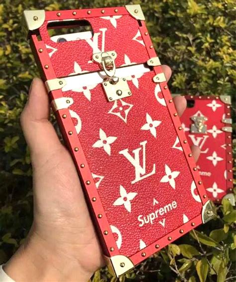 lv supreme trunk phone case|supreme x louis vuitton hoodie.